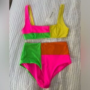 Multicolor Mara Hofffman Swimsuit